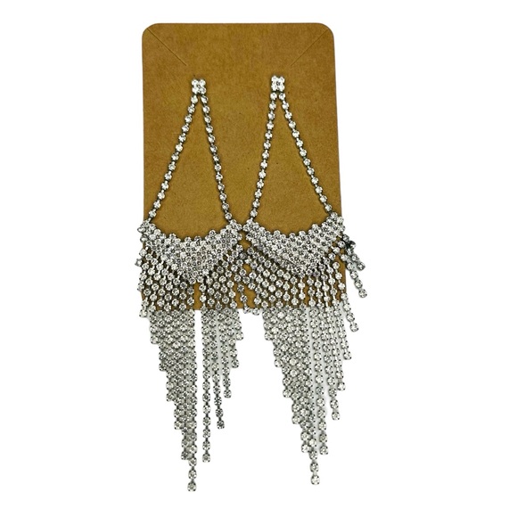 Fancy Dangling Earrings - Picture 2 of 2